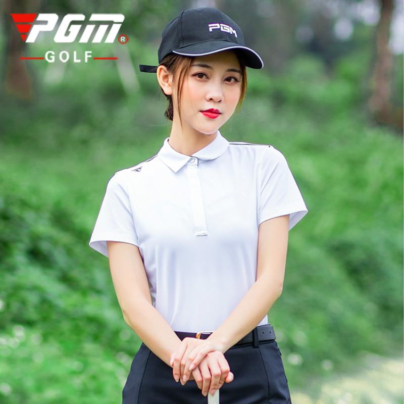 Áo golf nữ - pgm women golf t-shirt - yf277