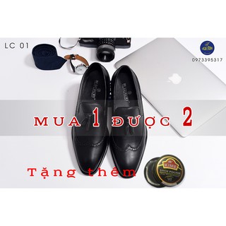 Giày tây công sở nam da bò bảo hành 1 năm-Cv057D