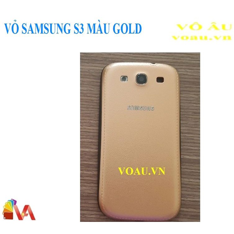 VỎ SAMSUNG S3 MÀU GOLD [VỎ ZIN XỊN]