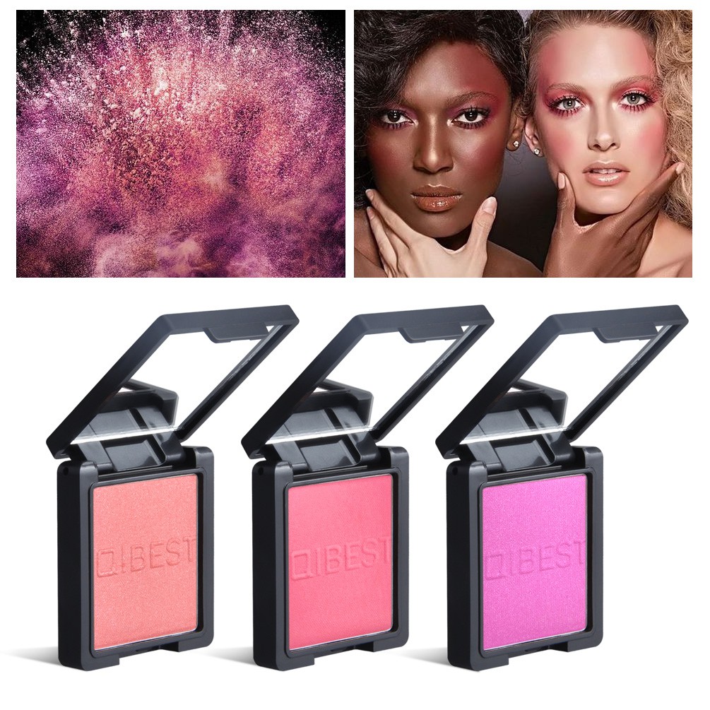 [Hàng mới về] Phấn má hồng QIBEST có 8 màu tự nhiên chất lượng cao #E18014-C | BigBuy360 - bigbuy360.vn