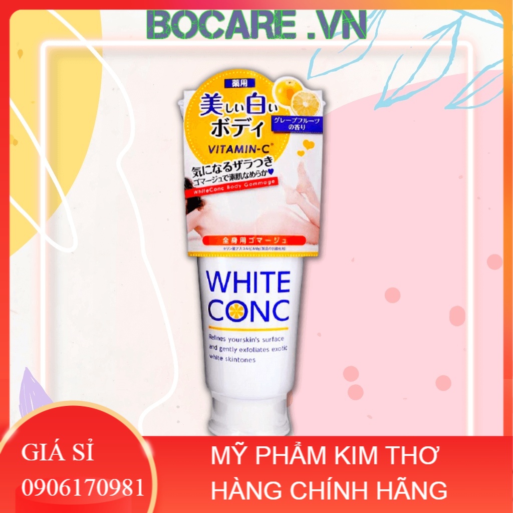 Tẩy da chết [Hàng AUTH] Tẩy tế bào chết White Conc làm sáng da 180g