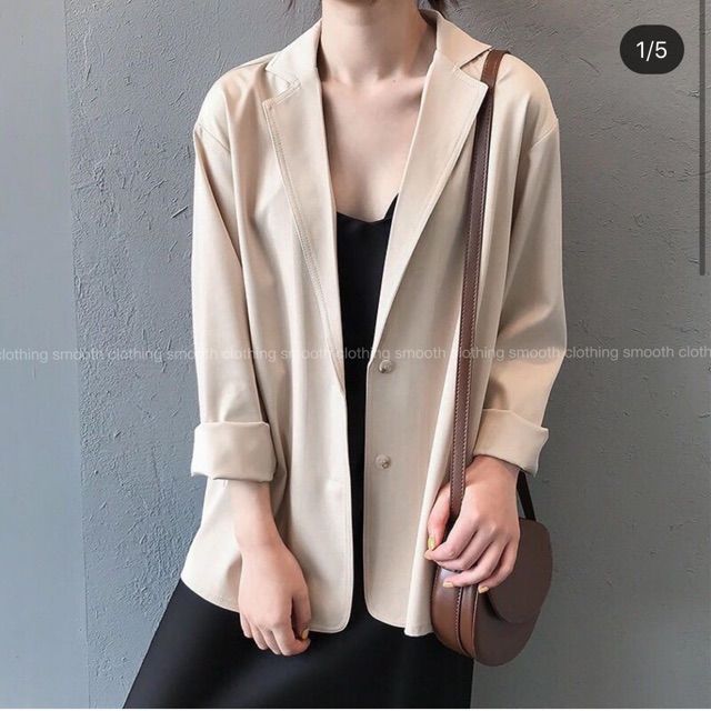 Áo blazer basic