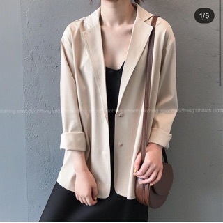 Áo blazer basic