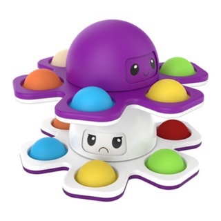 POP IT Xoay Con Bạch Tuộc Cảm Xúc