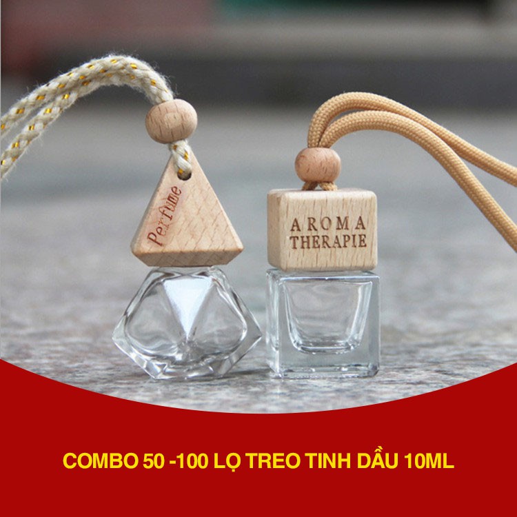 COMBO 50-100 LỌ TREO TINH DẦU THIÊN NHIÊN