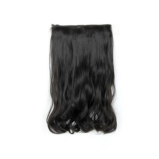Tóc Kẹp Dải Hàn Quốc Xoăn Đuôi Làm Dày Tóc Dài 50cm Mềm Đẹp Nhiều Màu
