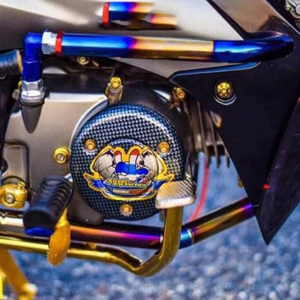 ỐNG THÔNG HƠI NHỚT TITAN CAO CẤP TRANG TRÍ XE MÁY