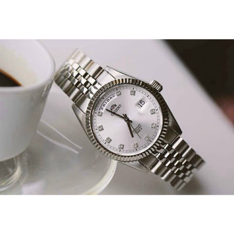 Đồng hồ cơ nam Orient Automatic FAG03001B0 - Máy cơ dây thép mặt  Bảo hành 2 năm