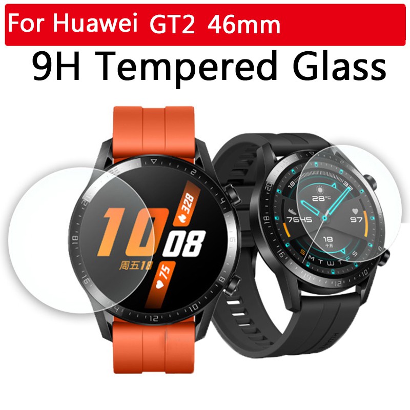 Bộ 2 Kính Cường Lực Bảo Vệ Màn Hình Đồng Hồ Thông Minh Huawei Watch GT 2 46mm/GT 2E
