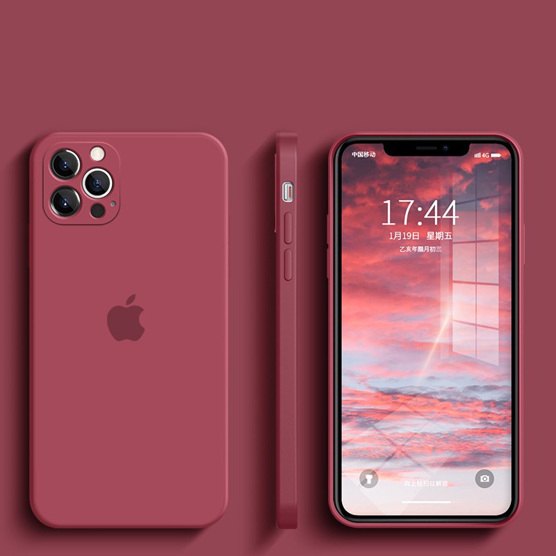 Ốp Điện Thoại Tpu Mềm Màu Kẹo Cho Iphone 12 Pro Max 6 6s 7 8 Plus X Xs 11 Pro Max Xr Se 2020