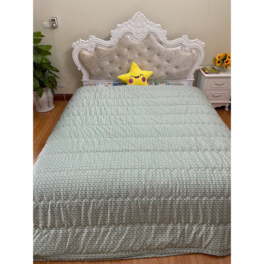 [RẺ VÔ ĐỊCH] SET LỤA THÁI 5 MÓN NHẬP KHẨU - có bán riêng chăn 2.2M