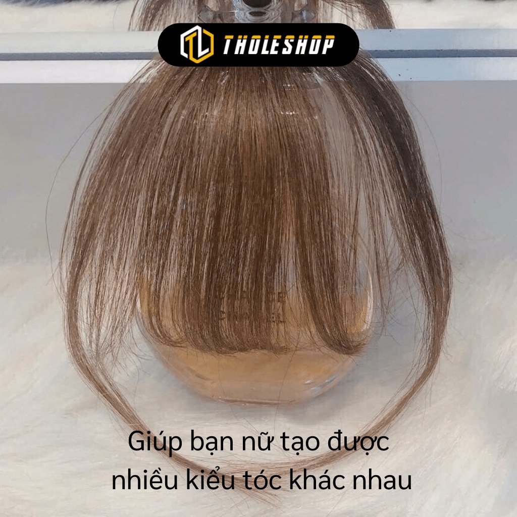 Tóc Giả GIGAHOME Tóc Mái Giả Thưa Phong Cách Hàn Quốc Siêu Mượt, Ôm Sát Da Đầu 7133