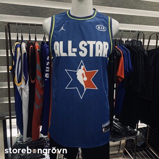 Áo bóng rổ nba allstar 2020 lebron james số 2 xanh