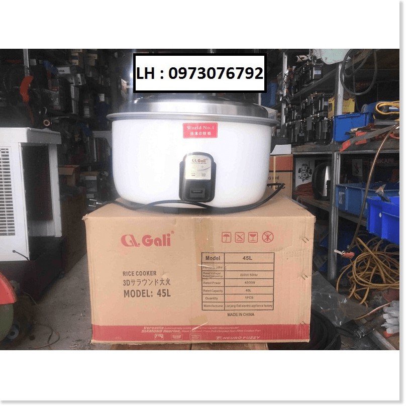 Nồi cơm điện công nghiệp GALI 45l - Hàng nhập khẩu