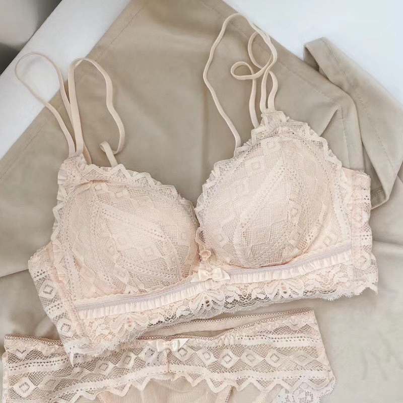 Áo Lót Ren - Aó Ngực Ren Nâng Ngực Đệm Hơi Mềm Như Bún Không Gọng Siêu Ôm Nâng Đẩy Tạo Khe Cao Cấp