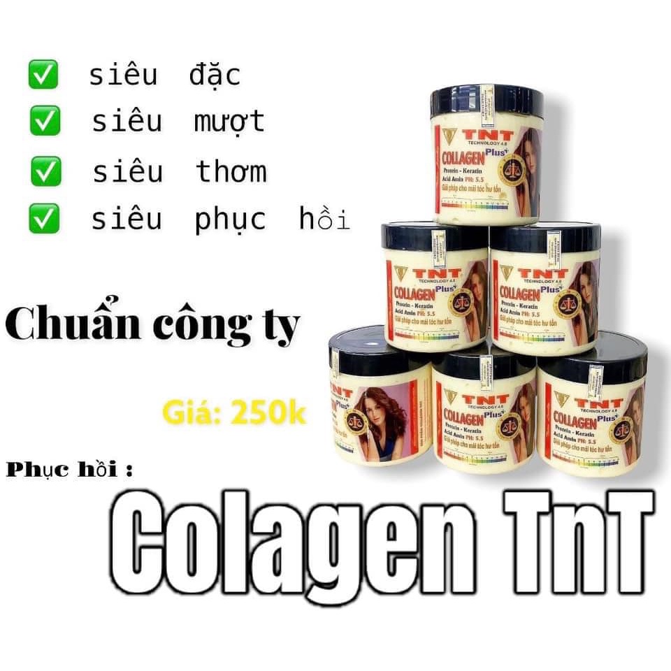 Ủ tóc Collagen TNT, kem ủ tóc phục hồi hư tổn giúp tóc chắc khỏe, mềm mượt ngay lần đầu sử dụng - Shop Hair