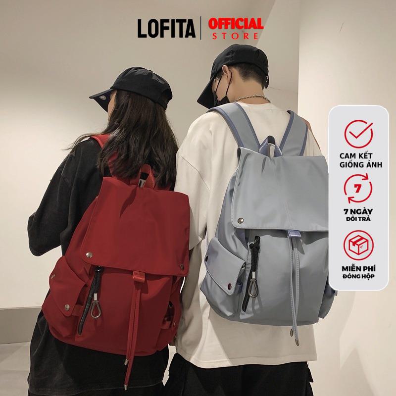 Balo Đi Học Nam Nữ Du Lịch Thời Trang Lofita Balo Nữ Đẹp Cao Cấp Unisex Đựng Vừa Laptop Hàn Quốc Msp112 - Mg1