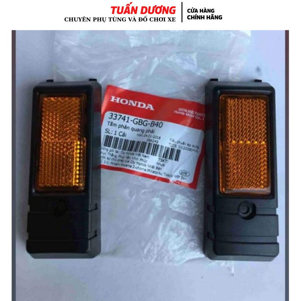 Mắt cua ốp vai xe Dream [ CHÍNH HÃNG ] phản quang lắp cho dream thái và dream việt các đời hàng xịn