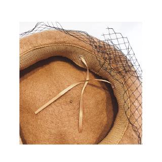 Classic Korean style mesh beret hat