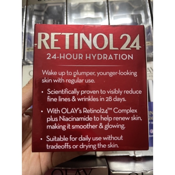 Chuẩn Úc, Kem Dưỡng Da Chống Lão Hoá Ban Đêm Olay Regenerist Retinol 24 Night Moisturizer, 50g