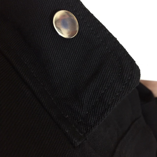 Quần Short Yếm Đen Ulzzang Hot Trend 2019 | BigBuy360 - bigbuy360.vn