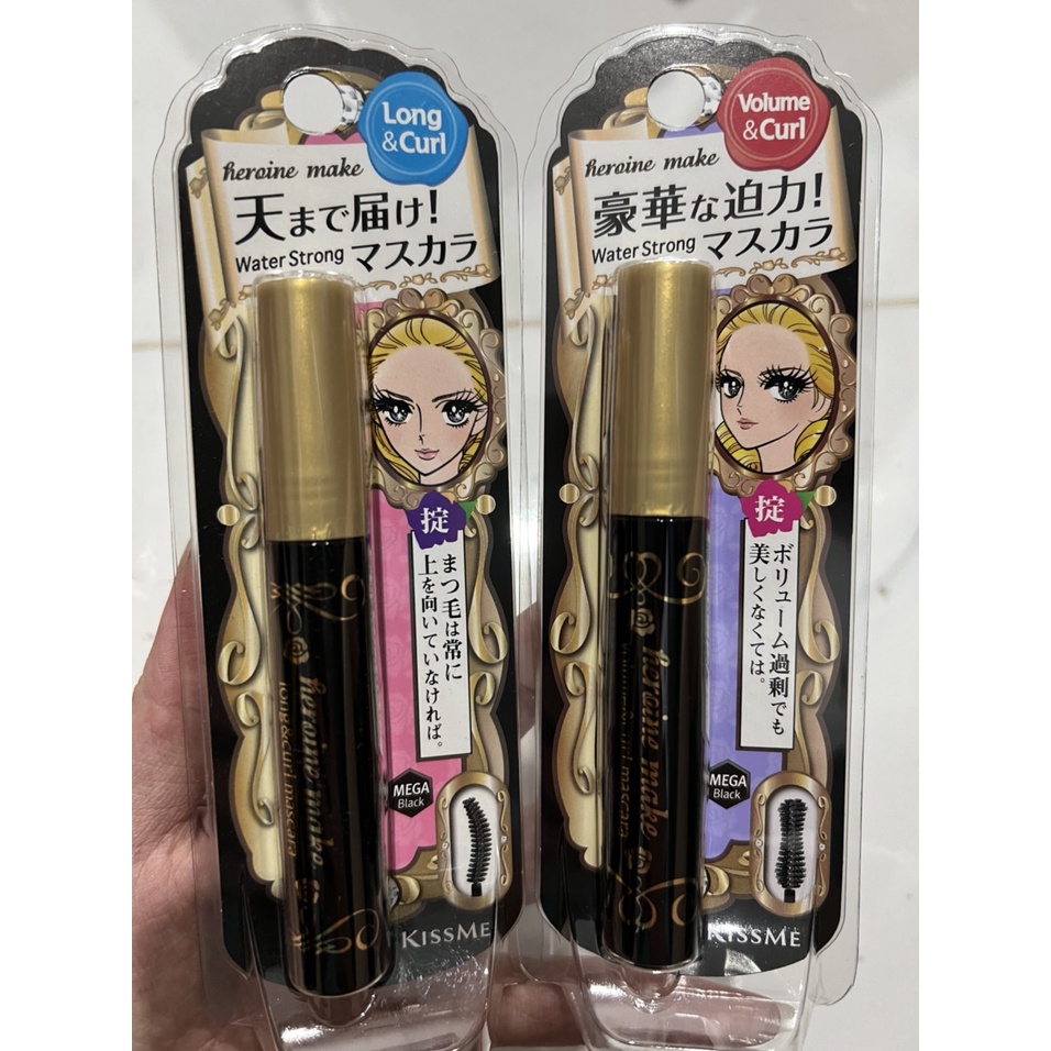 KẺ MẮT VÀ MASCARA KISSME HEROIN