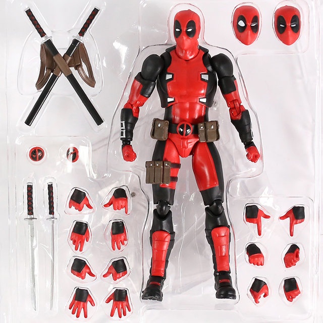 Mô Hình Nhân Vật Marvel Deadpool Mafex No.082 Gurihiru Art Ver Trong Phim Marvel Studio