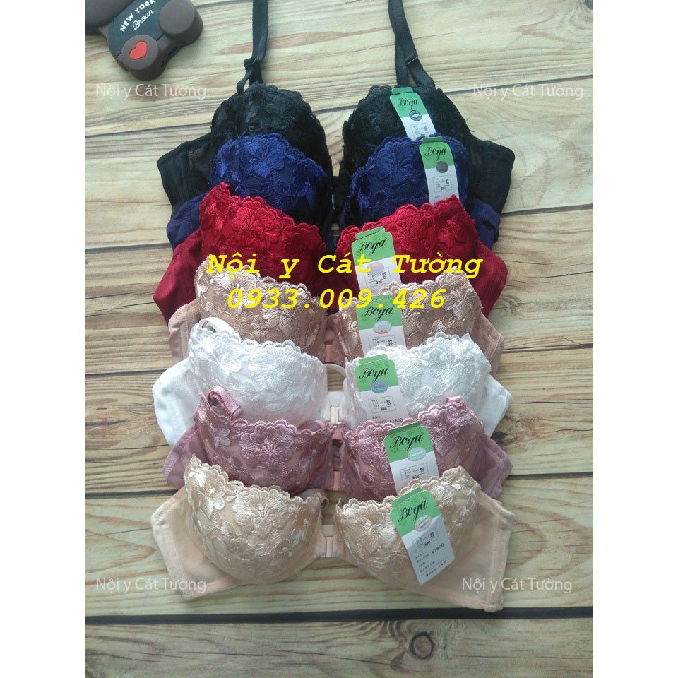 Aó Boya cài trước không mút, có gọng_Áo lót Boya Ren cài trước mỏng | BigBuy360 - bigbuy360.vn