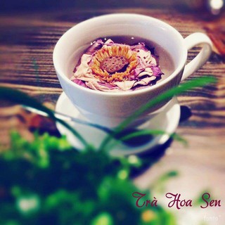 TRÀ HOA SEN CAO CẤP - 5 BÔNG/HỘP - CÔNG NGHỆ SẤY LẠNH