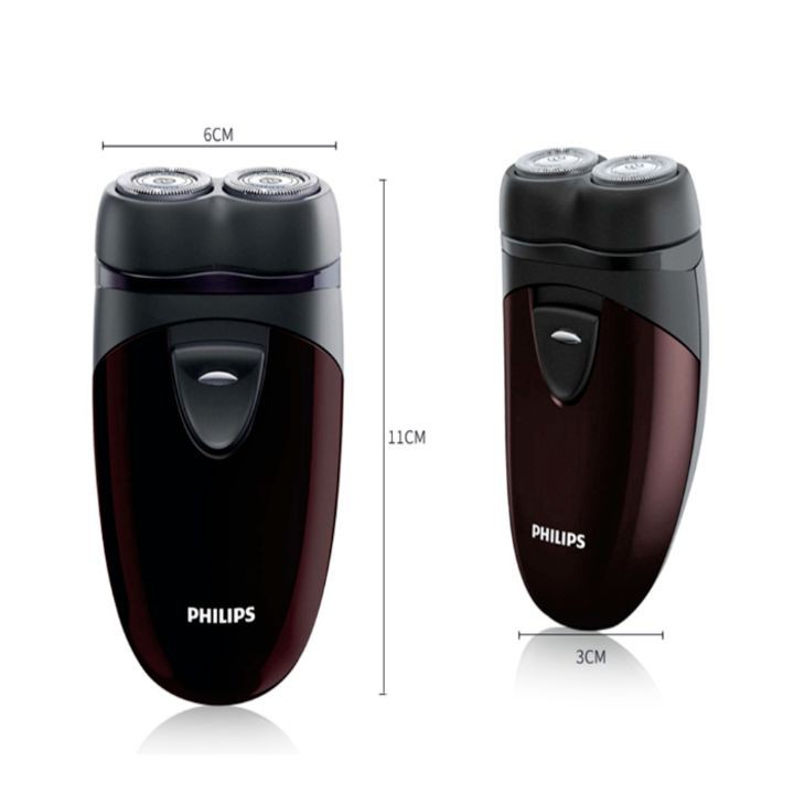 Máy cạo râu du lịch Philips PQ206 , an toàn cho da, nhỏ gọn, bảo hành 2 năm | Hàng chính hãng