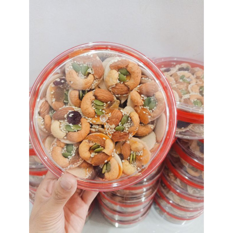 Bánh đồng tiền mix hạt