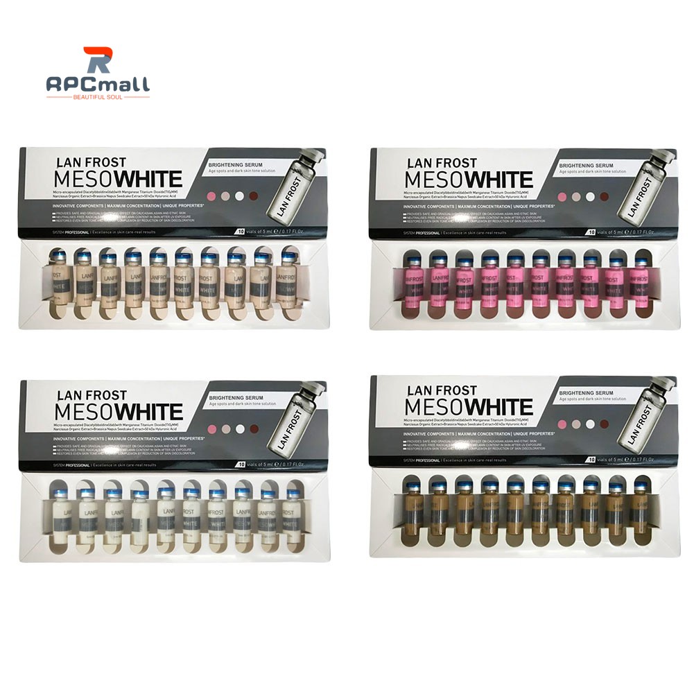 5ml * 10 Cái / bộ Meso White BB Glow Brightening BB Glow Skin Cream