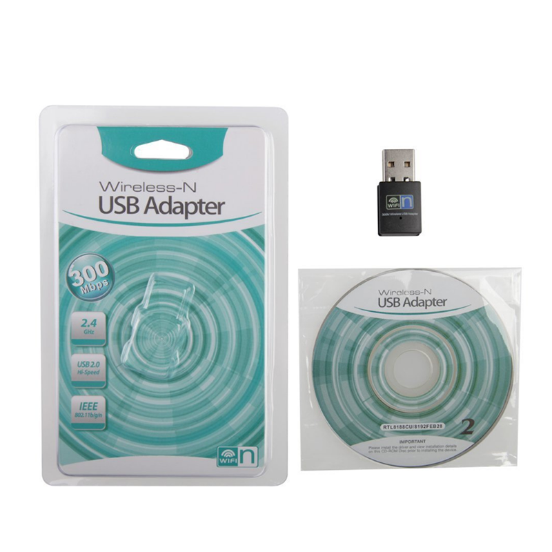 Usb Thu Tín Hiệu Wifi Không Dây Rtl8192 (Yxc) Phạm Vi 300m