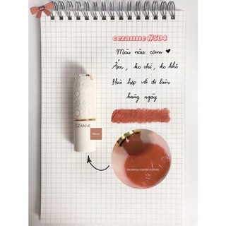 Son dưỡng có màu Cezanne Lasting Lip Gloss 101 105 504 401