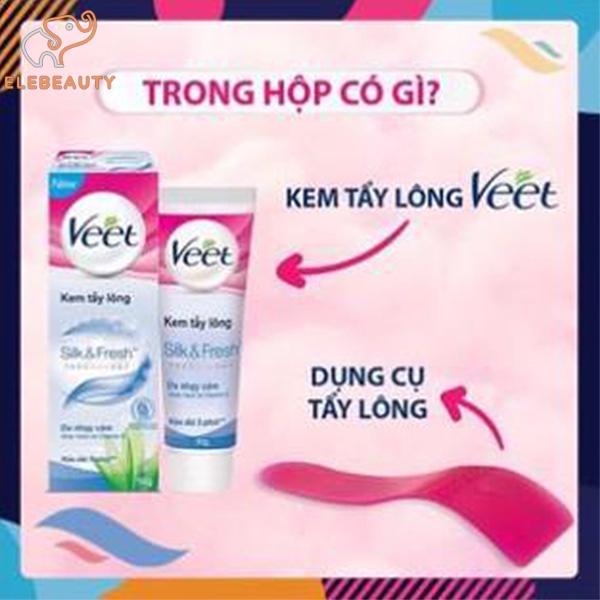 KEM TẨY LÔNG VEET PHÁP 100ML - ELEBEAUTY