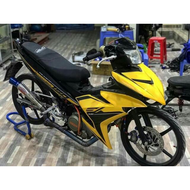 Tem rời EX 150 vàng đen (bộ)