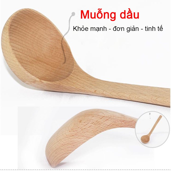 Thìa gỗ / muỗng gỗ sồi xuất khẩu | BigBuy360 - bigbuy360.vn