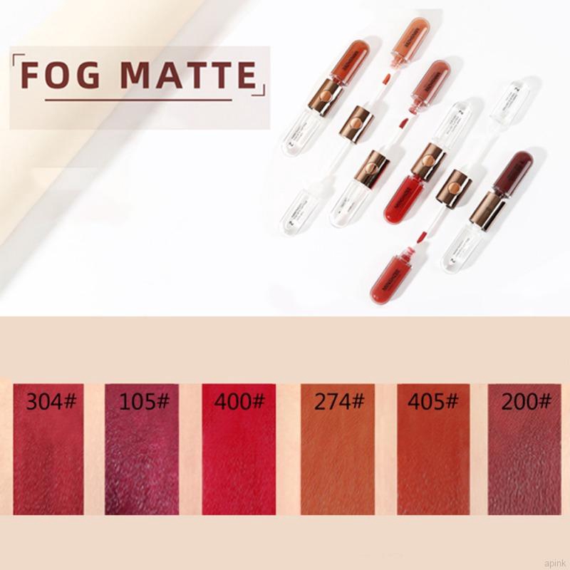 Son kem hai đầu Minshzee dưỡng ẩm lâu trôi chống thấm nước và không dính thành cốc | BigBuy360 - bigbuy360.vn