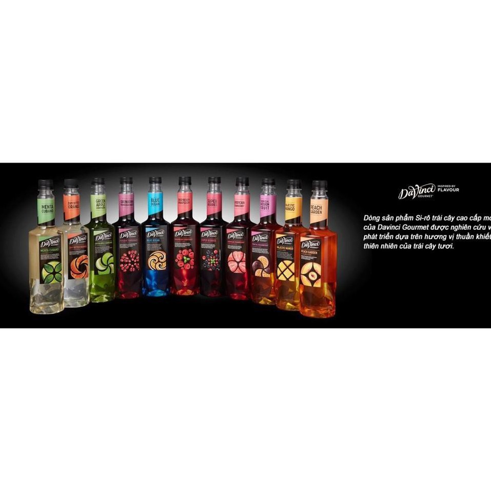 Siro Vải DAVINCI - chai nhựa 750ML