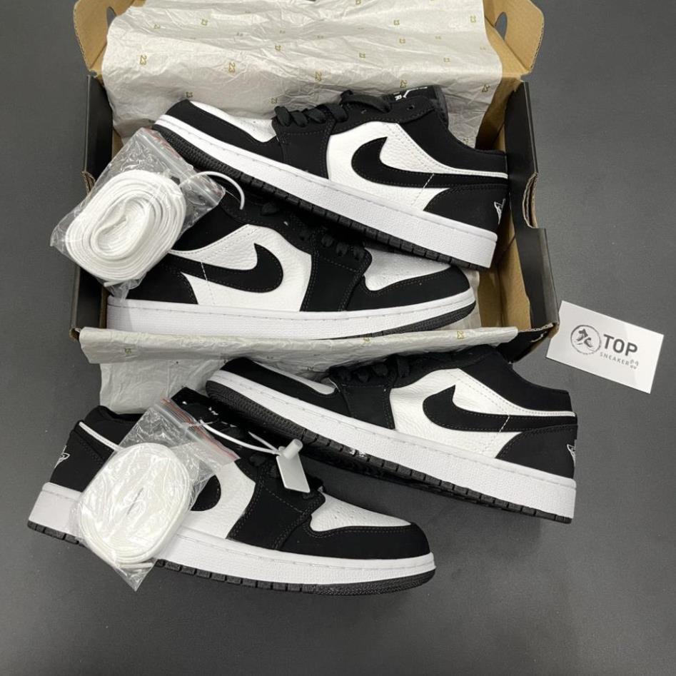 Giày jordan cổ thấp nam nữ giày bóng rổ đế bằng jd1 panda giày đi học đi chơi giá rẻ full box G03