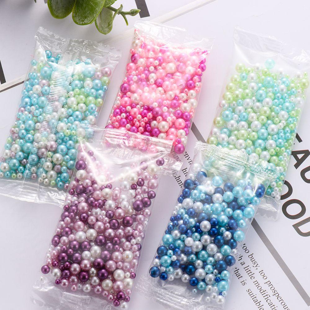 Túi 500 Hạt Xỏ Lỗ Dùng Để Làm Đồ Trang Sức Thủ Công Kiểu Dáng Mới