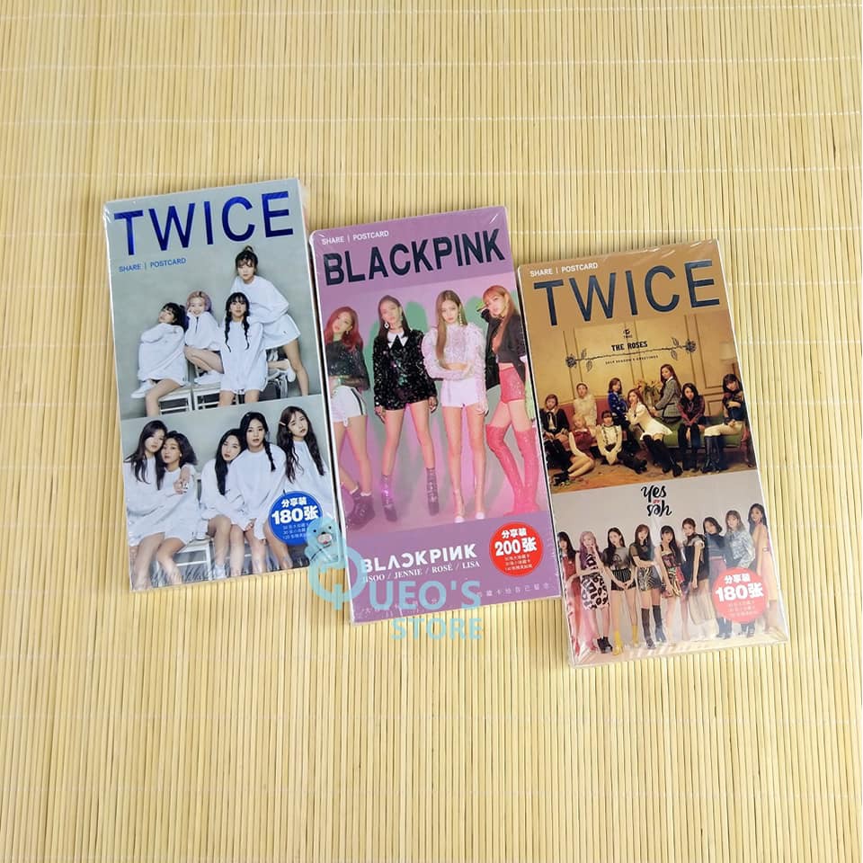 Postcard Blackpink, Twice