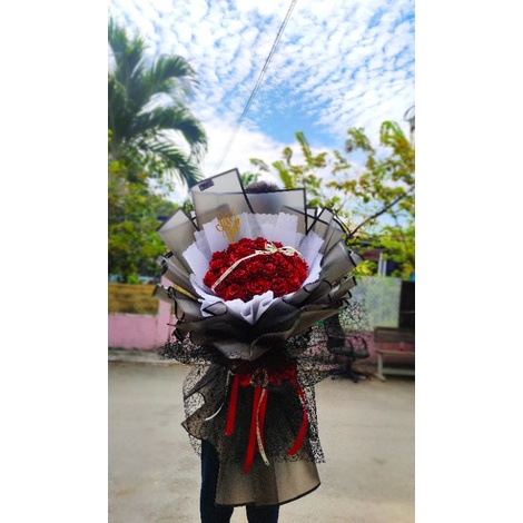 Hoa nhũ, hoa kim tuyến 8cm