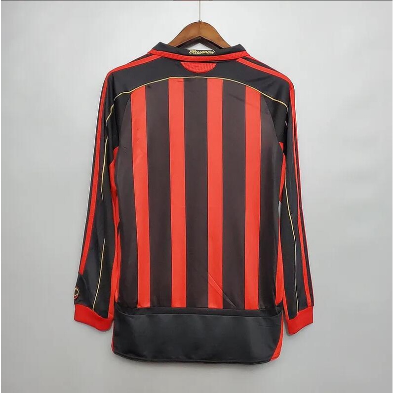 Áo Bóng Đá Đội Tuyển AC Milan 06-07 2006-2007 Phong Cách Retro #Ốp Điện Thoại Thời Trang Cho S-XXL AJWI