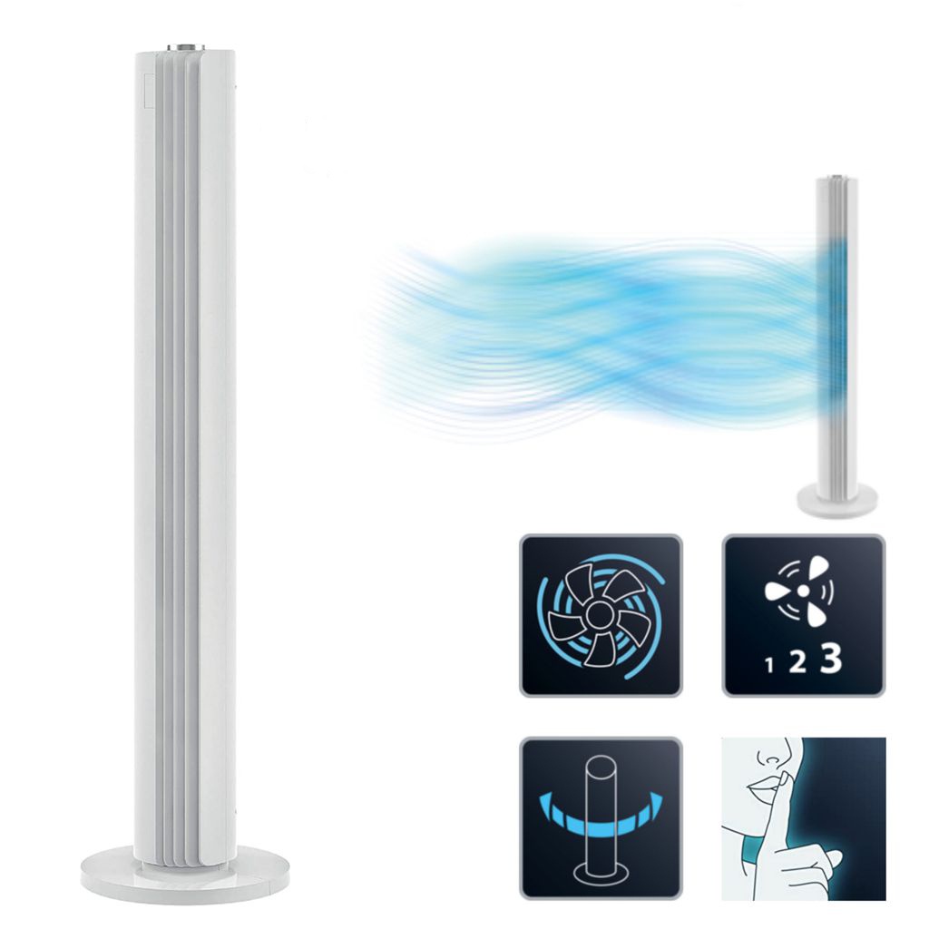 Quạt tháp ROWENTA VU6720 màu trắng
