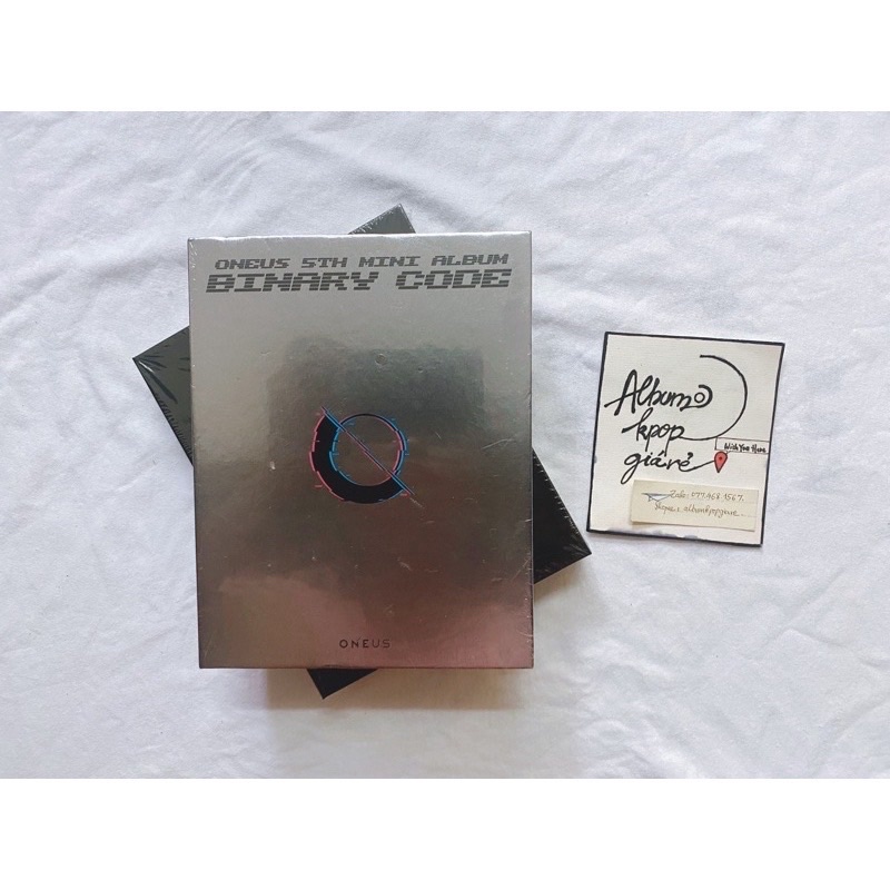 Oneus 5th mini album Binary Code NGUYÊN SEAL, được chọn ver.