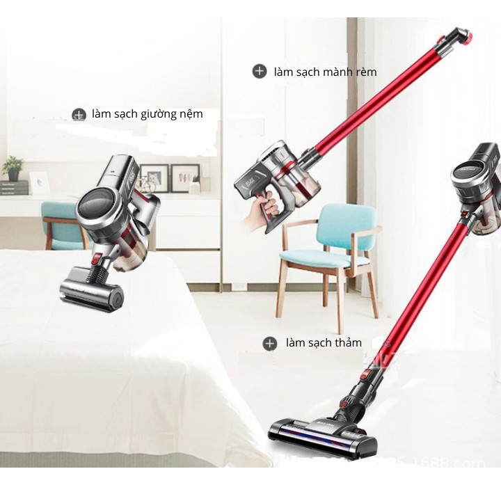 Máy Hút Bụi Cầm Tay Không Dây Airbot Supersonics Gia Đình Pin Sạc Rời Mini May Hut Bui Giường Đệm Nệm Xe Hơi Ô Tô | BigBuy360 - bigbuy360.vn