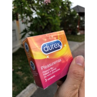 Bao cao su Durex Pleasuremax hộp 3 chiếc