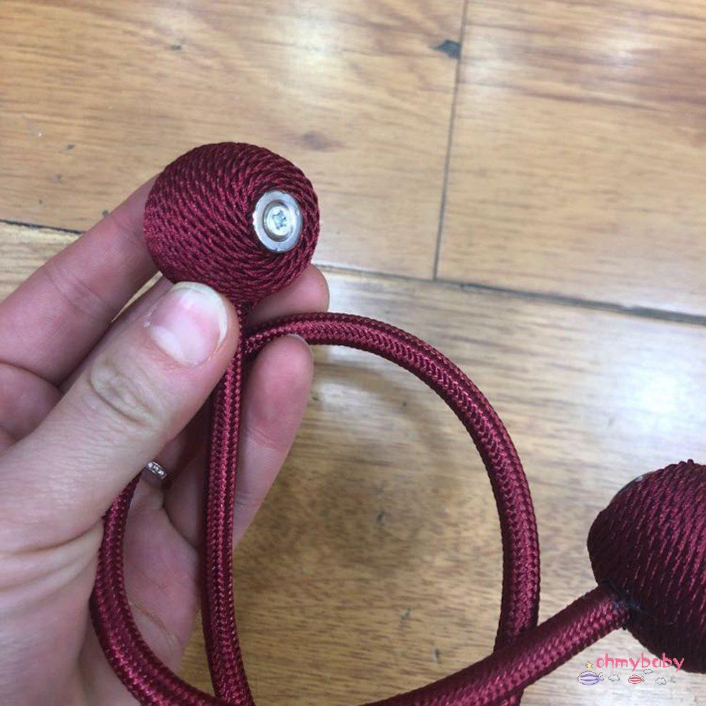 1Pc Người giữ rèm từ tính Móc khóa Kẹp miễn phí đục lỗ rèm Thắt lưng [8/19]