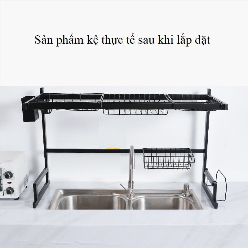 [INCU16APR] Kệ Bát Đa Năng HA1 Cho Bồn Rửa  Đôi 85cm